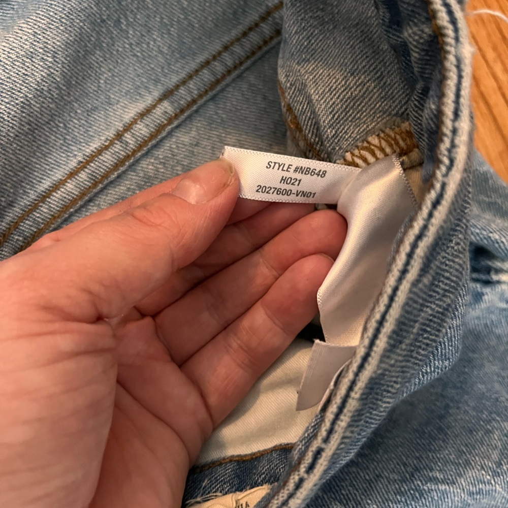 ***SOLD***Madewell Light Blue Denim Jeans - Picture 6 of 10